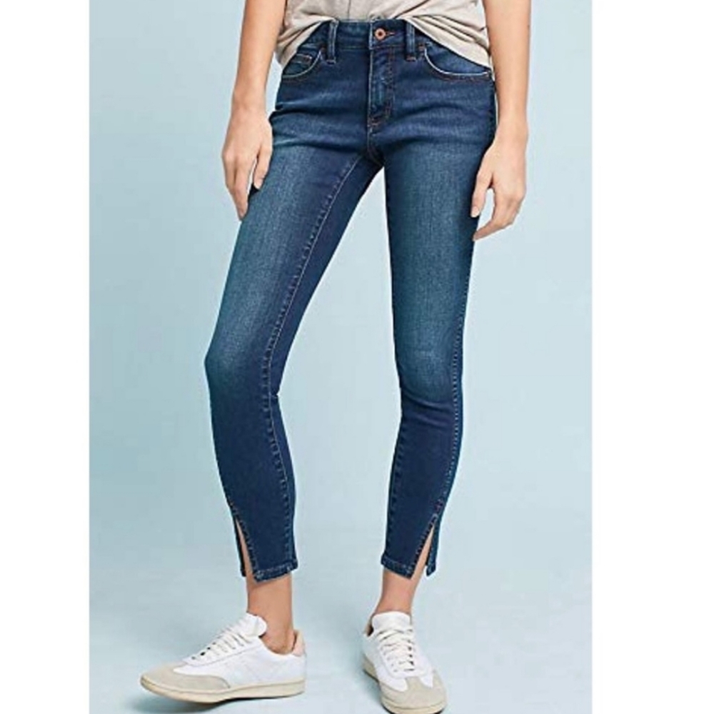 Pilcro and the Letterpress Mid-rise Skinny
